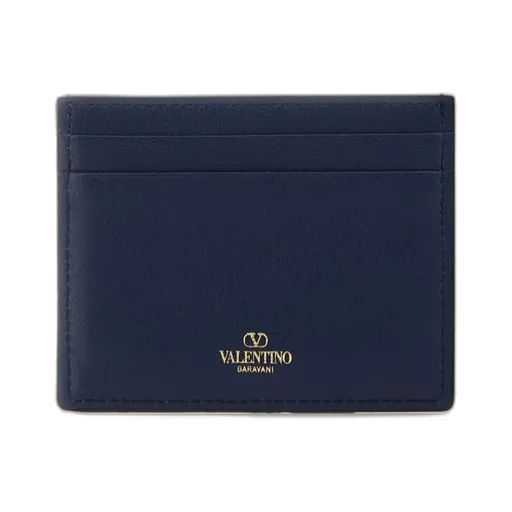 Valentino Logo Printed Card Case
