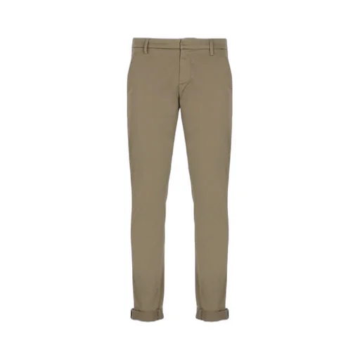 Mid-Rise Straight-Leg Trousers