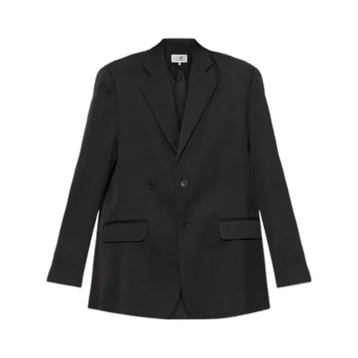 Mm6 Maison Margiela Double Breasted Tailored Blazer