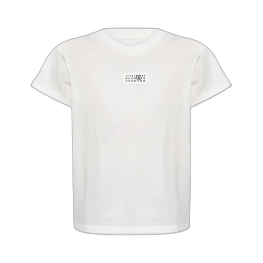 Mm6 Maison Margiela Logo Patch Crew Neck T-Shirt