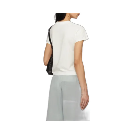 Mm6 Maison Margiela Logo Patch Crew Neck T-Shirt