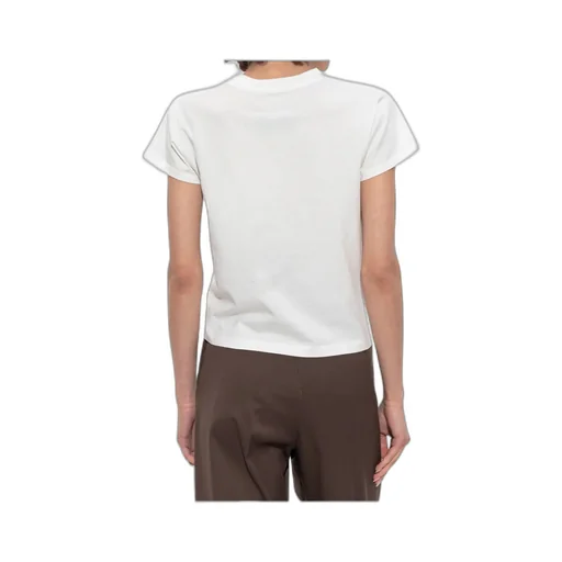 Mm6 Maison Margiela Logo Patch Crew Neck T-Shirt