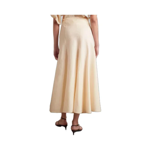 Khaite Lenno Midi Skirt