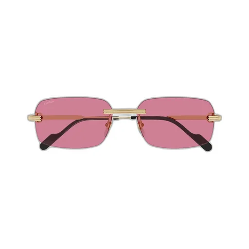 Cartier Rectangular Frame Sunglasses