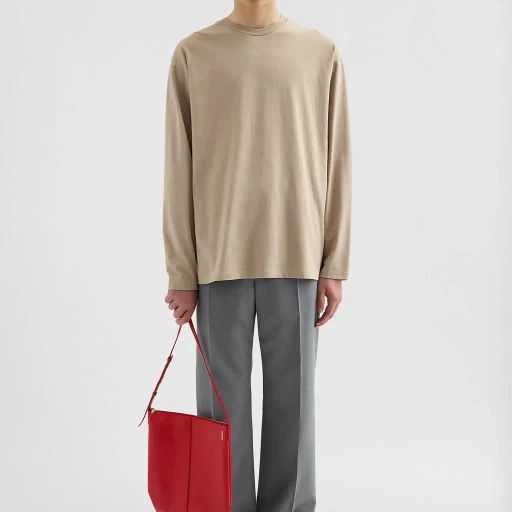 Lightweight Cotton Crew-Neck T-Shirt