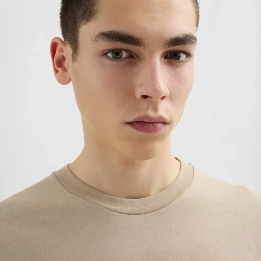 Lightweight Cotton Crew-Neck T-Shirt