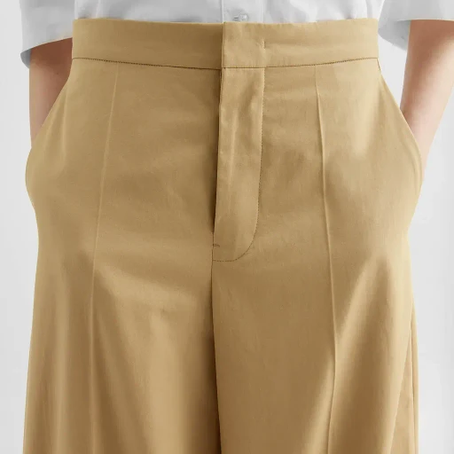 Lightweight Cotton Tailored Trousers