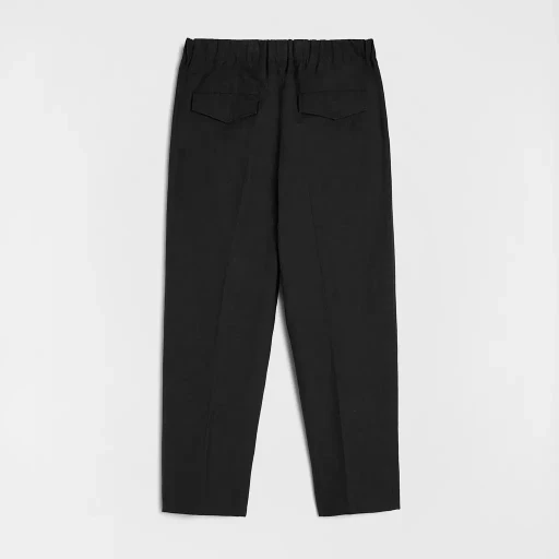 Lightweight Cotton Tapered Trousers