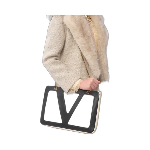 Valentino	Open Front Belted Coat