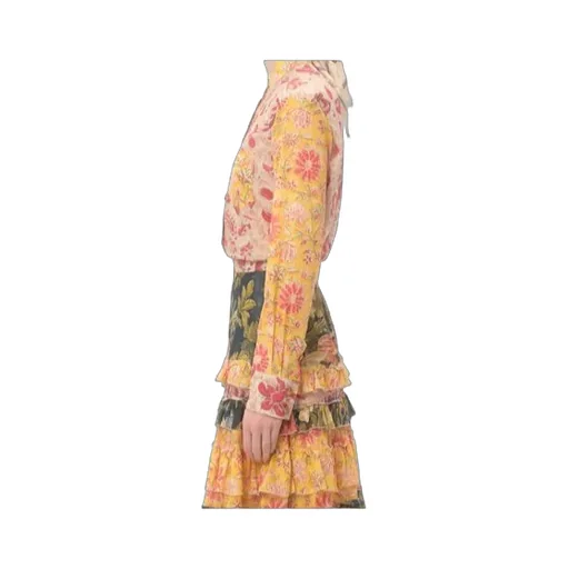 Shirt In Mussola Paisley Speculare Voyage Imaginaire