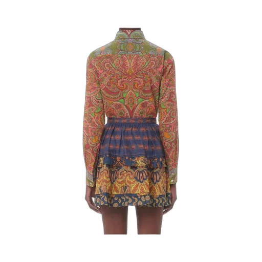 Valentino All-Over Patterned Button-Up Shirt
