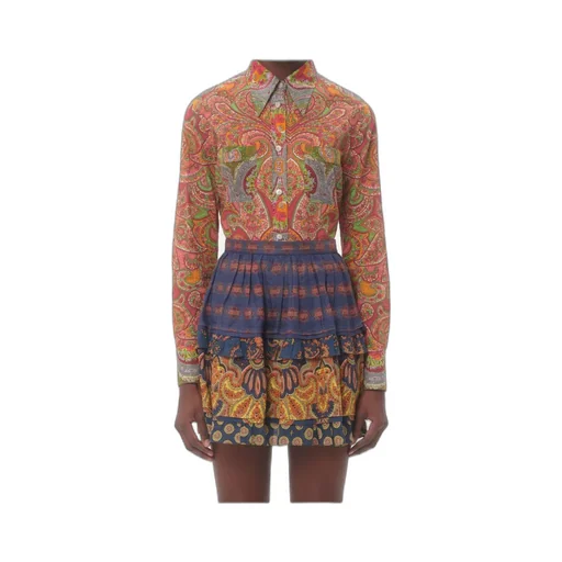 Valentino All-Over Patterned Button-Up Shirt