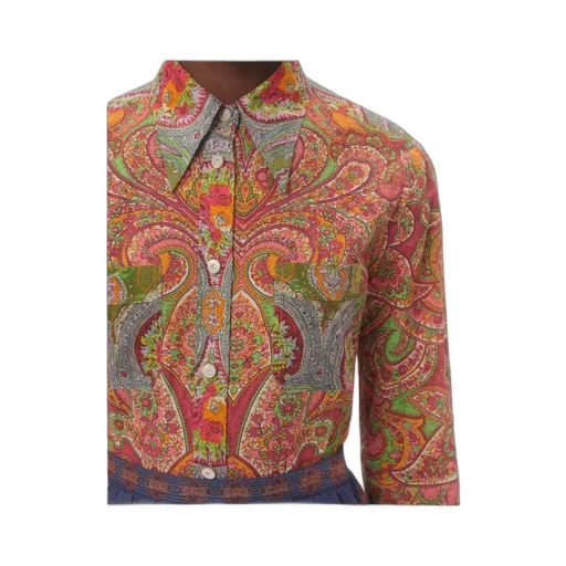 Valentino All-Over Patterned Button-Up Shirt