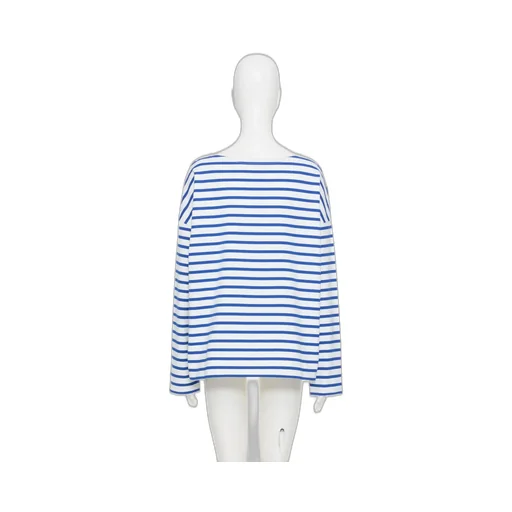 Valentino Striped Crewneck Top