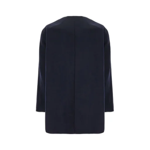 Theory Crewneck Long-Sleeved Coat