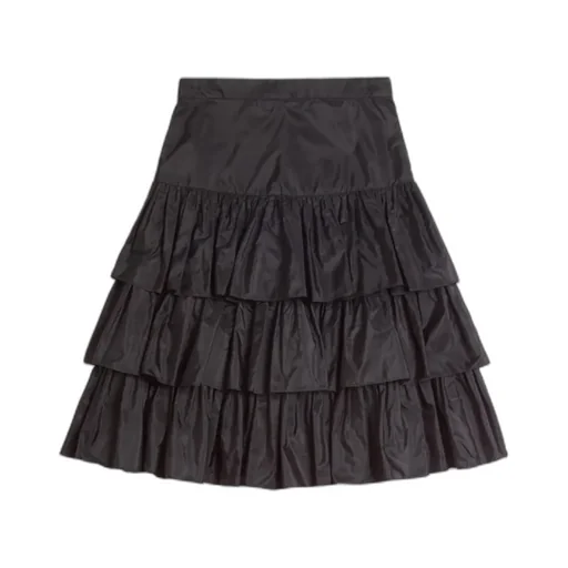 Valentino High Waist Ruffled Skirt