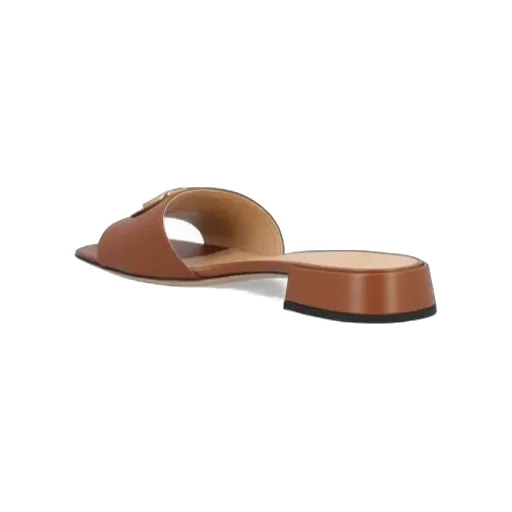 Valentino Vlogo Signature Slip-On Sandals