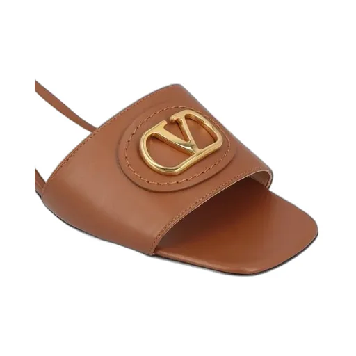 Valentino Vlogo Signature Slip-On Sandals