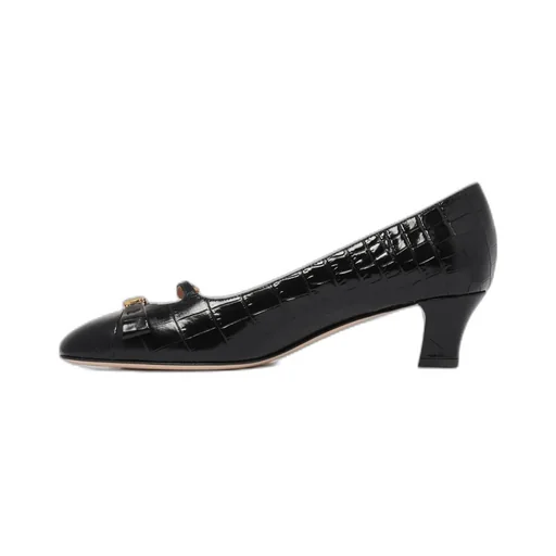 Valentino Bowow Dcollet Square Toe Pumps