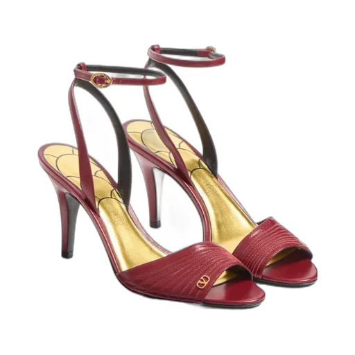 Valentino Ladycrush Ankle Strap Heeled Sandals