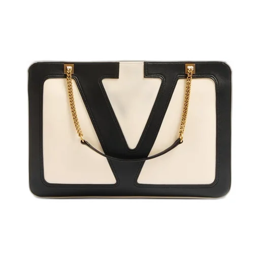 Valentino	Viva Superstar Chained Medium Tote Bag