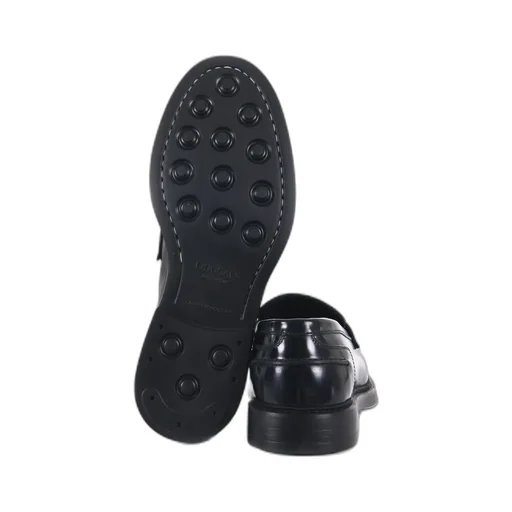 Doucal's High-Shine Slip-On Loafers