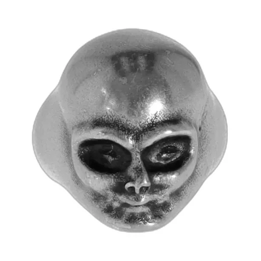 Ann Demeulemeester Betti Face Engraved Ring