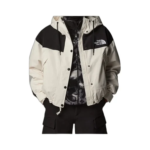 The North Face Logo Embroidered Hooded Jacket