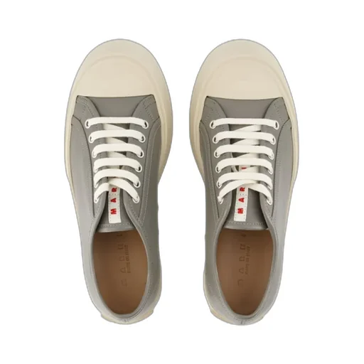 Marni Logo Patch Lace-Up Sneakers