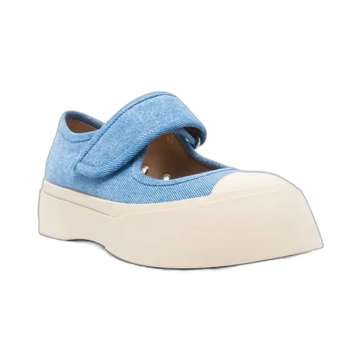 Marni Round Toe Mary Jane Shoes