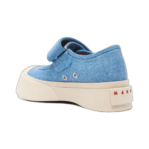 Marni Round Toe Mary Jane Shoes