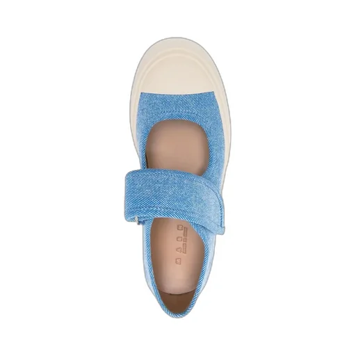 Marni Round Toe Mary Jane Shoes