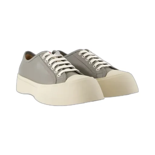 Marni Logo Patch Lace-Up Sneakers