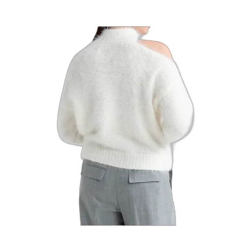 Peserico Cut-Out Shoulder Knit Sweater