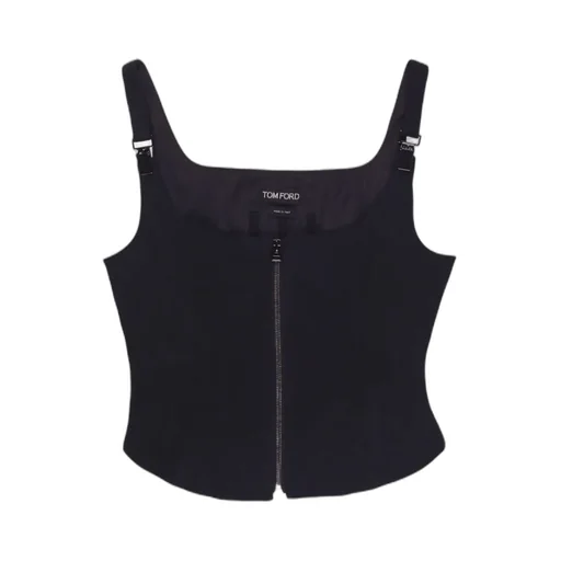 Tom Ford Square Neck Corset Top