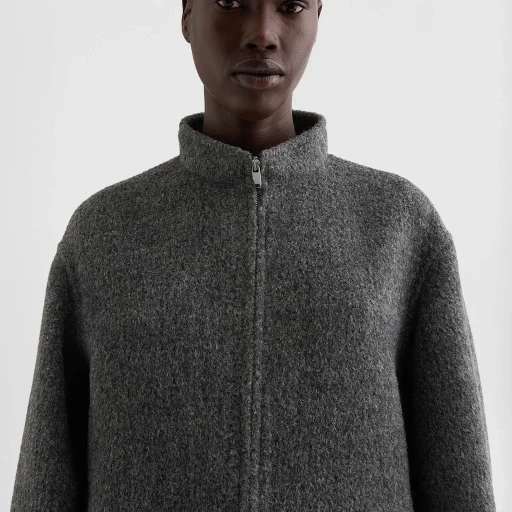 Lightweight Wool Fleece Jacket