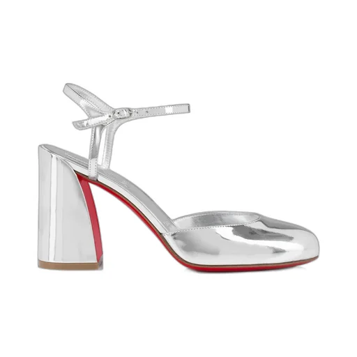 Round-Headed High-Heeled Sandals