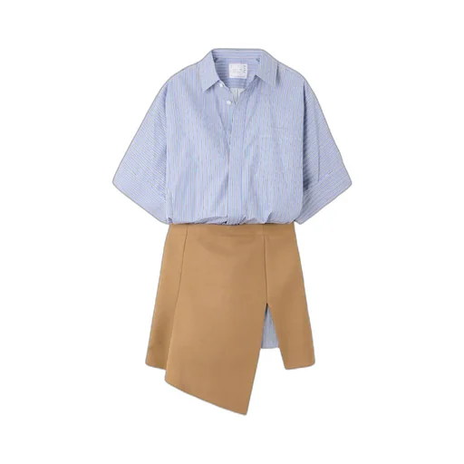 Asymmetric Shirtdress