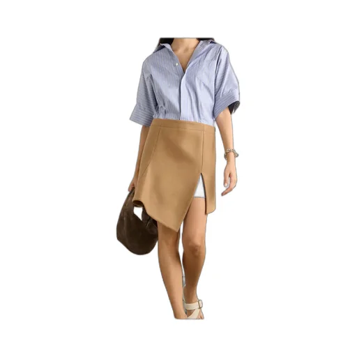 Asymmetric Shirtdress