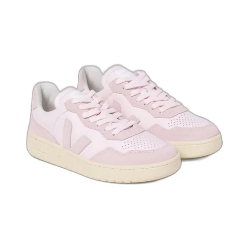 Veja Round-Toe Lace-Up Sneakers