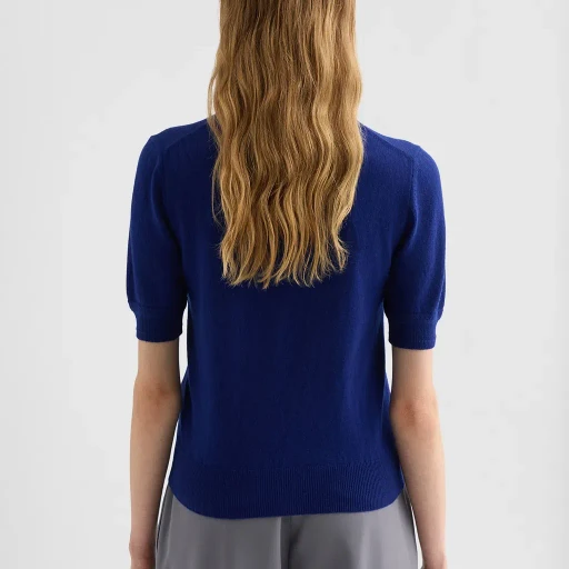 Lightweight Wool Knit T-Shirt
