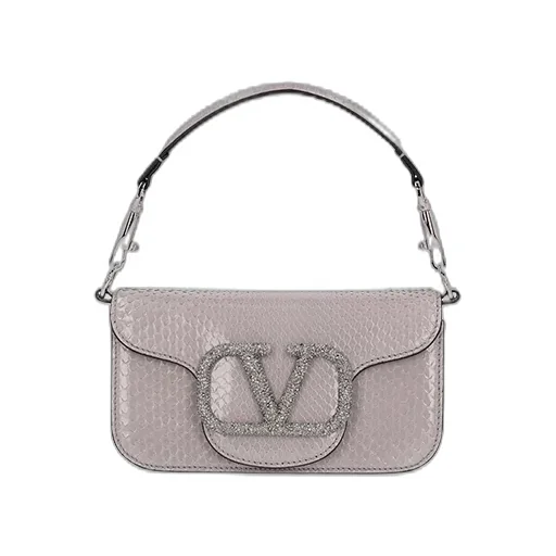 Small Crystal-Embellished Shoulder Bag
