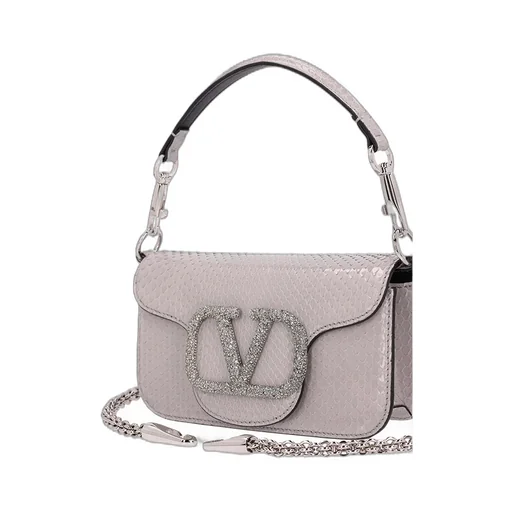 Small Crystal-Embellished Shoulder Bag
