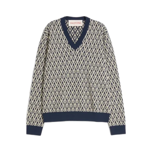 Valentino Toute La V Crewneck Jumper
