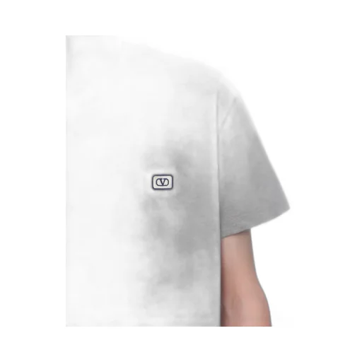 Valentino Garavani Logo Patch Crewneck T-Shirt