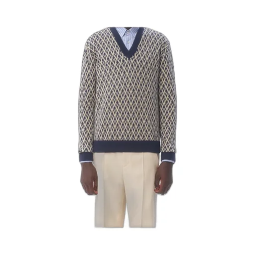 Valentino Toute La V Crewneck Jumper