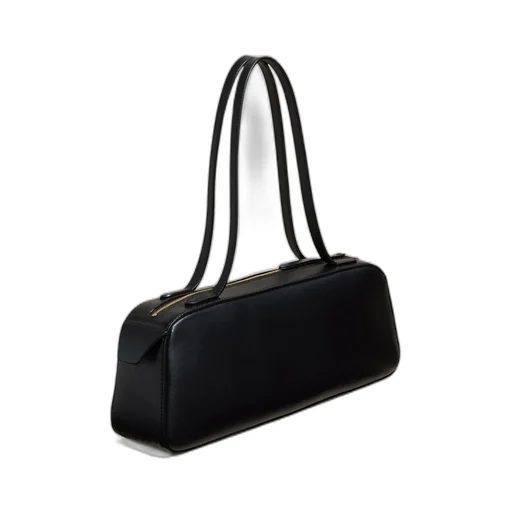 Khaite Simona Zipped Shoulder Bag