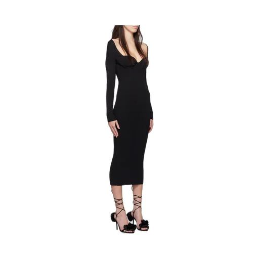 Rib Knitted Dress