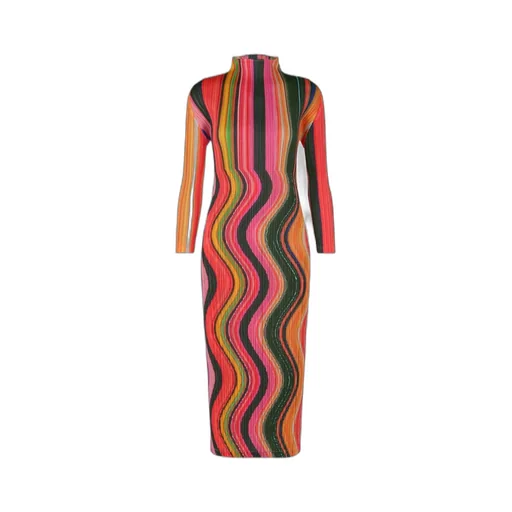 Warp Midi Dress