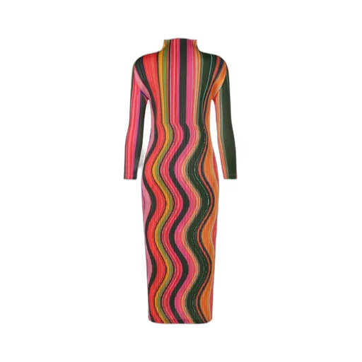 Warp Midi Dress